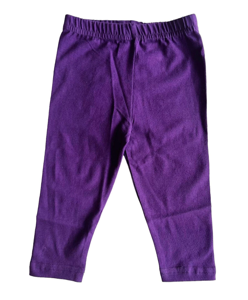 Purple Stretch Leggings