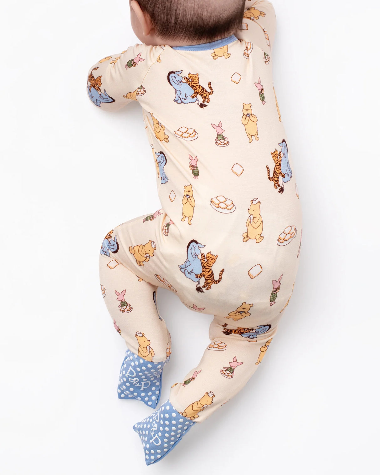 Pearls & Pelicans Pooh's Beignet Adventure Bamboo Zip Up Pajamas