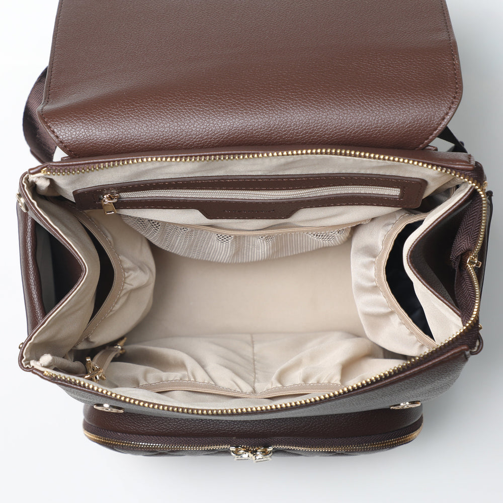 Enya Mond Lunette Vegan Leather Parenting Bag