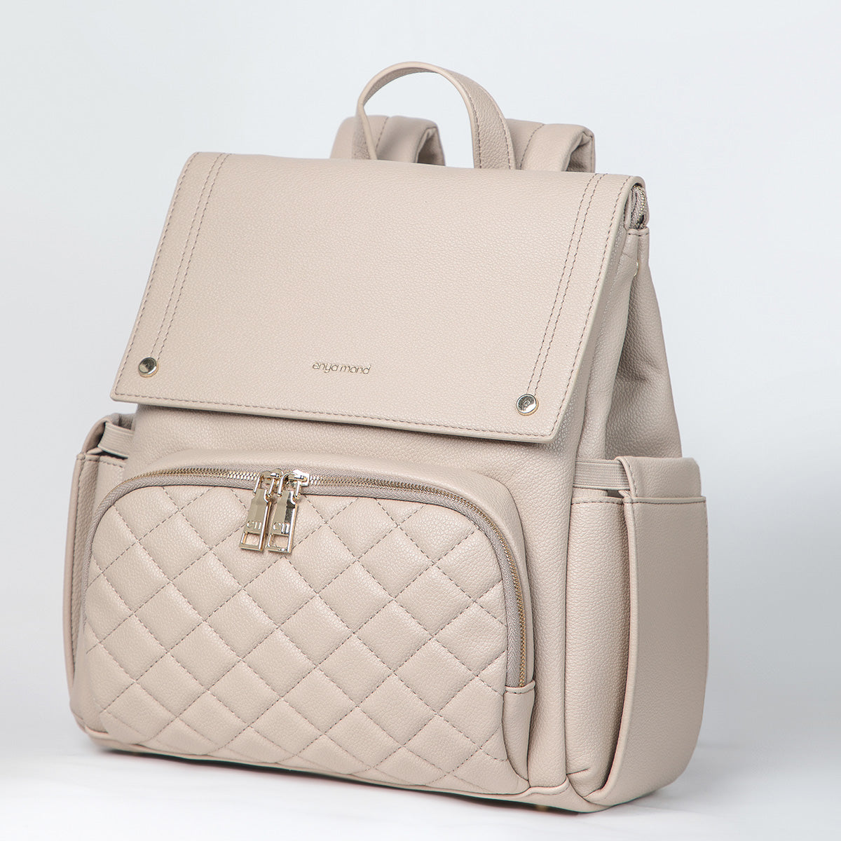 Enya Mond Lunette Vegan Leather Parenting Bag