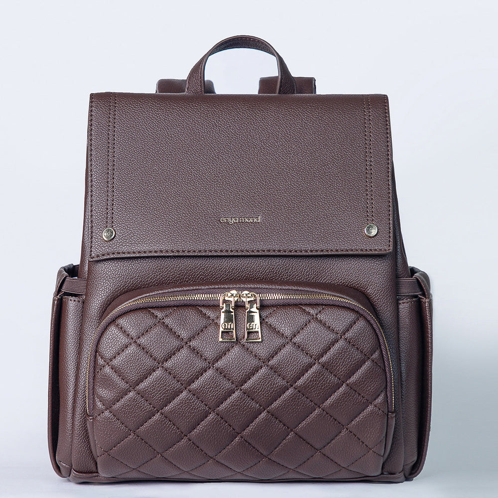 Enya Mond Lunette Vegan Leather Parenting Bag