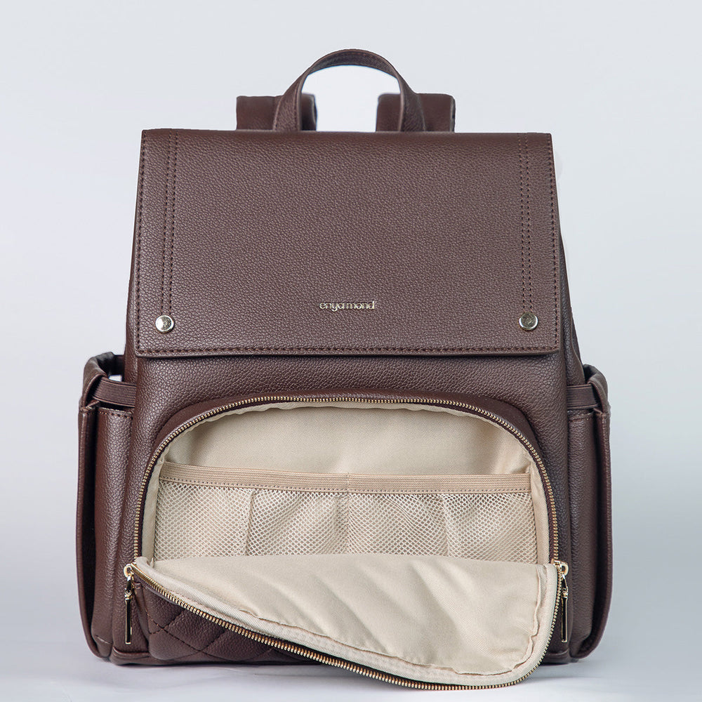 Enya Mond Lunette Vegan Leather Parenting Bag