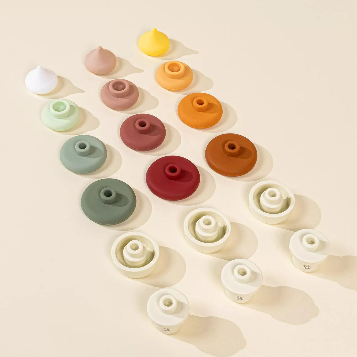 Coco Village Stackable Silicone Ice Cream | 3 Sets