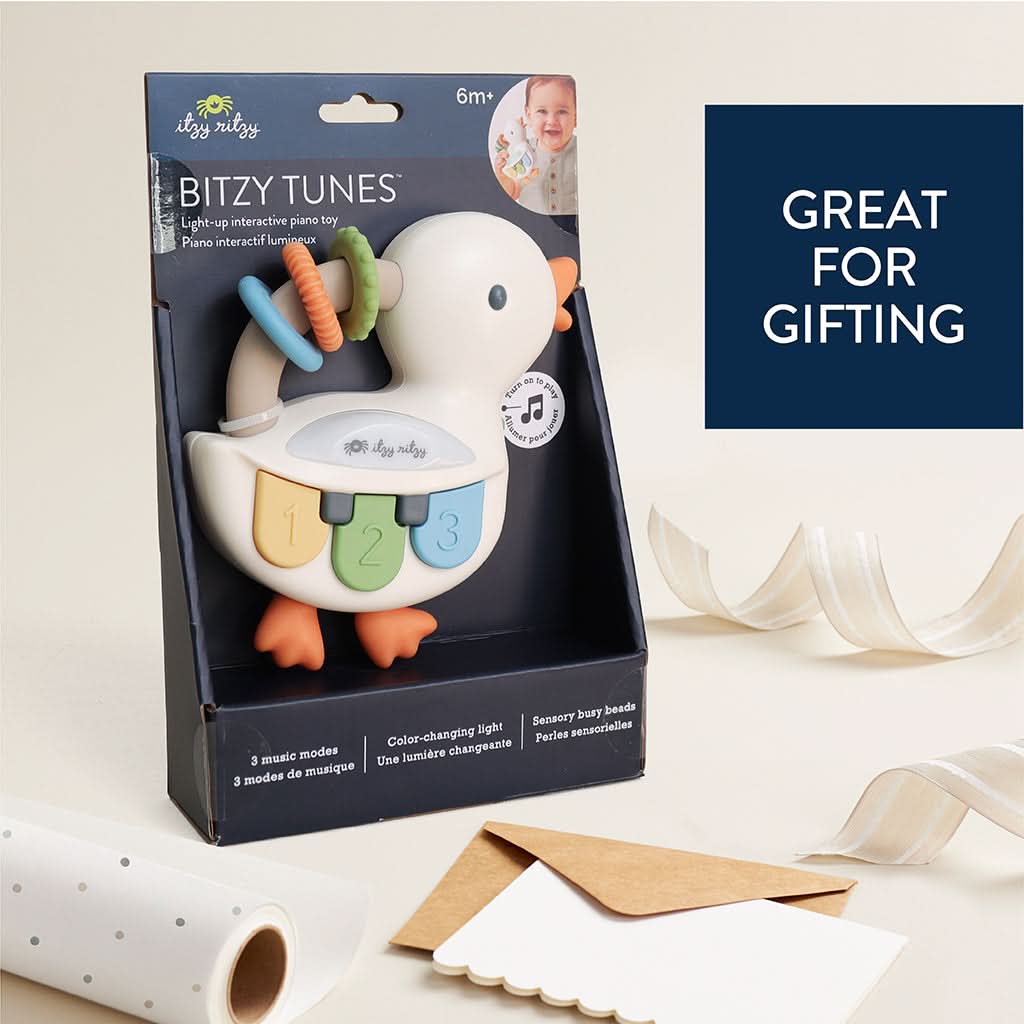 Itzy Ritzy Bitzy Tunes Light-Up Interactive Piano Toy