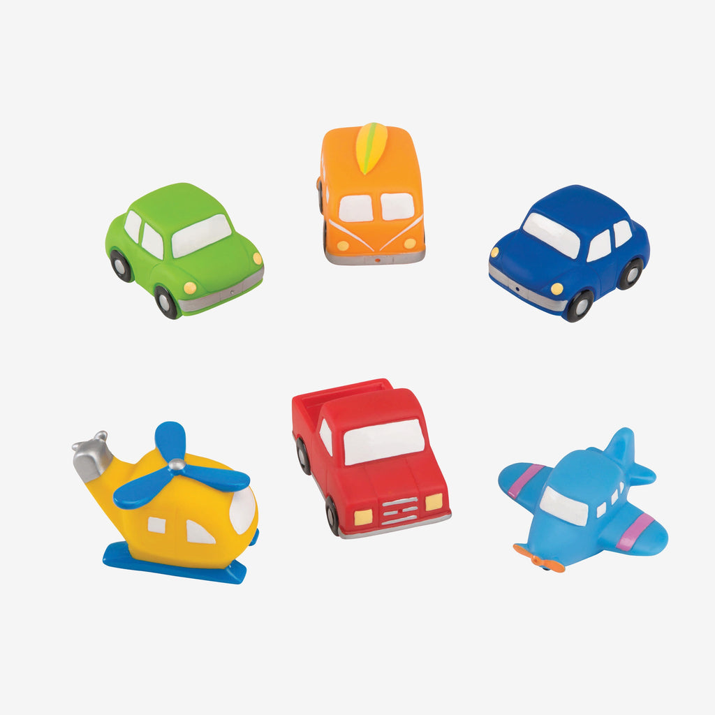 Zoom Zoom Party Squirtie Bath Toys