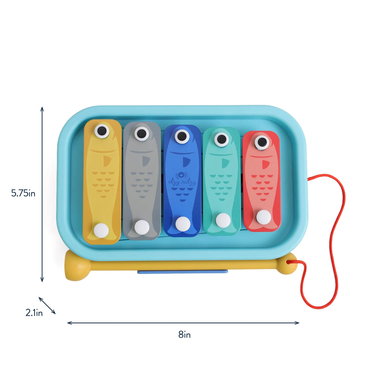 Bitzy Tunes™ Light-Up Interactive Piano Toy | Sardines