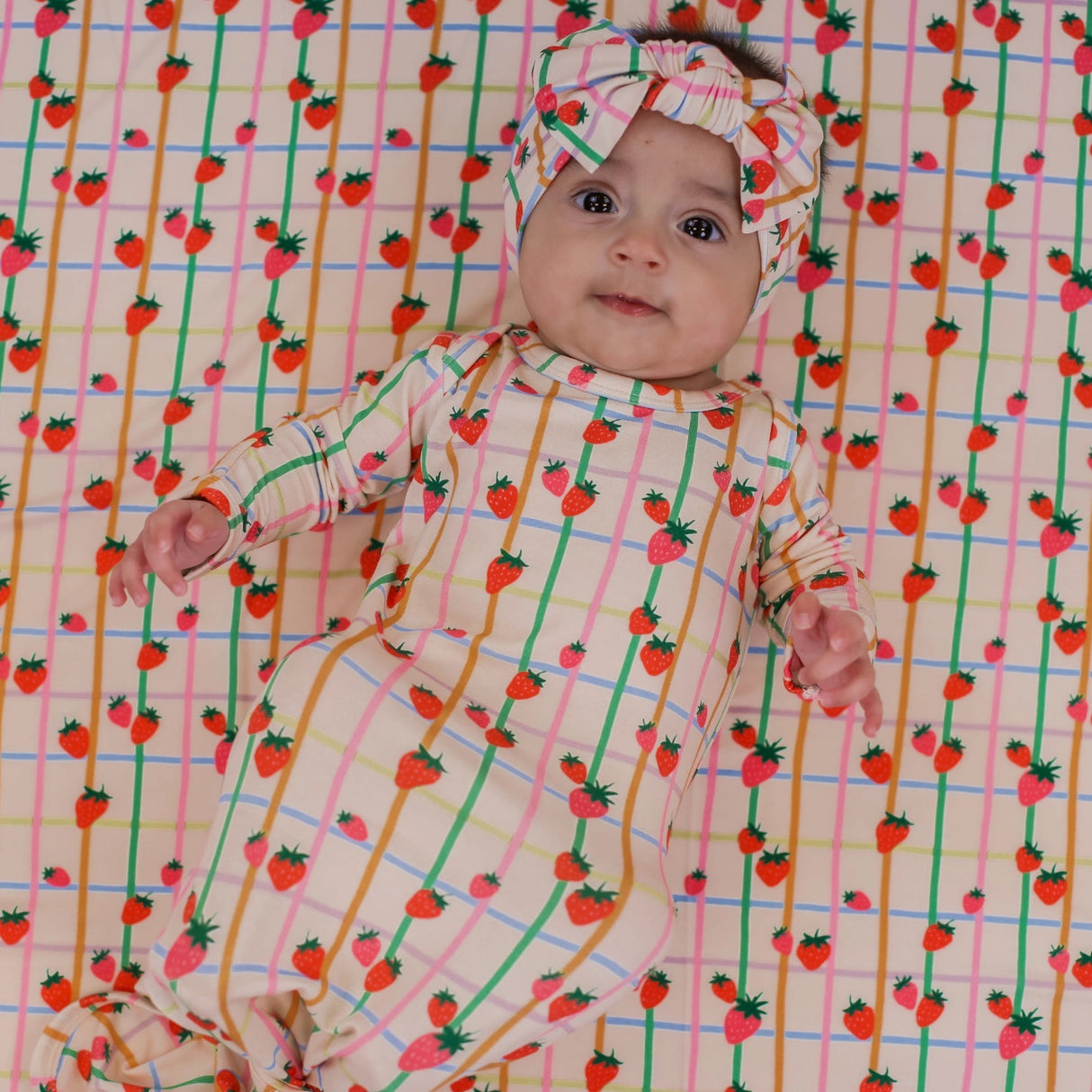 Goosies Berry Patch Bamboo Everything Blanket