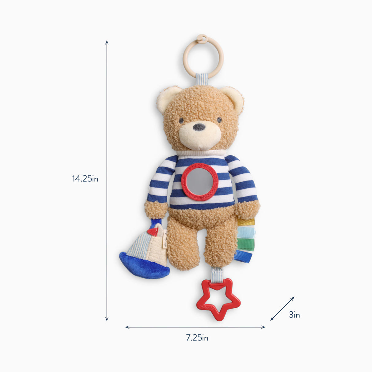 Itzy Ritzy Bitzy Traveler Bear