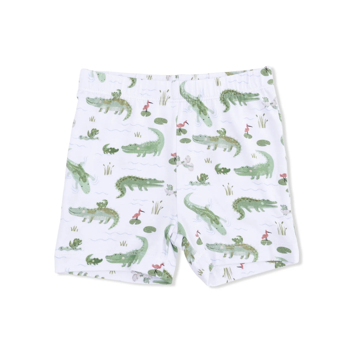 Angel Dear Crayon Alligators Loungewear Short Set