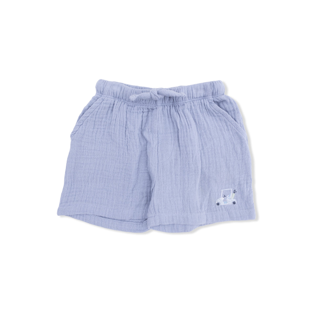 Angel Dear Golf Trellis Blue Polo w/ Casual Short