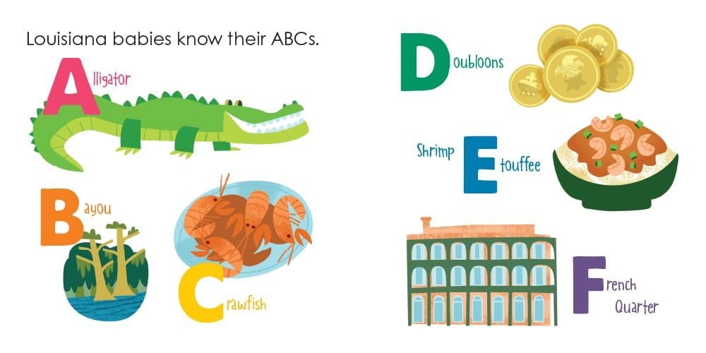 Louisiana Baby Board Book