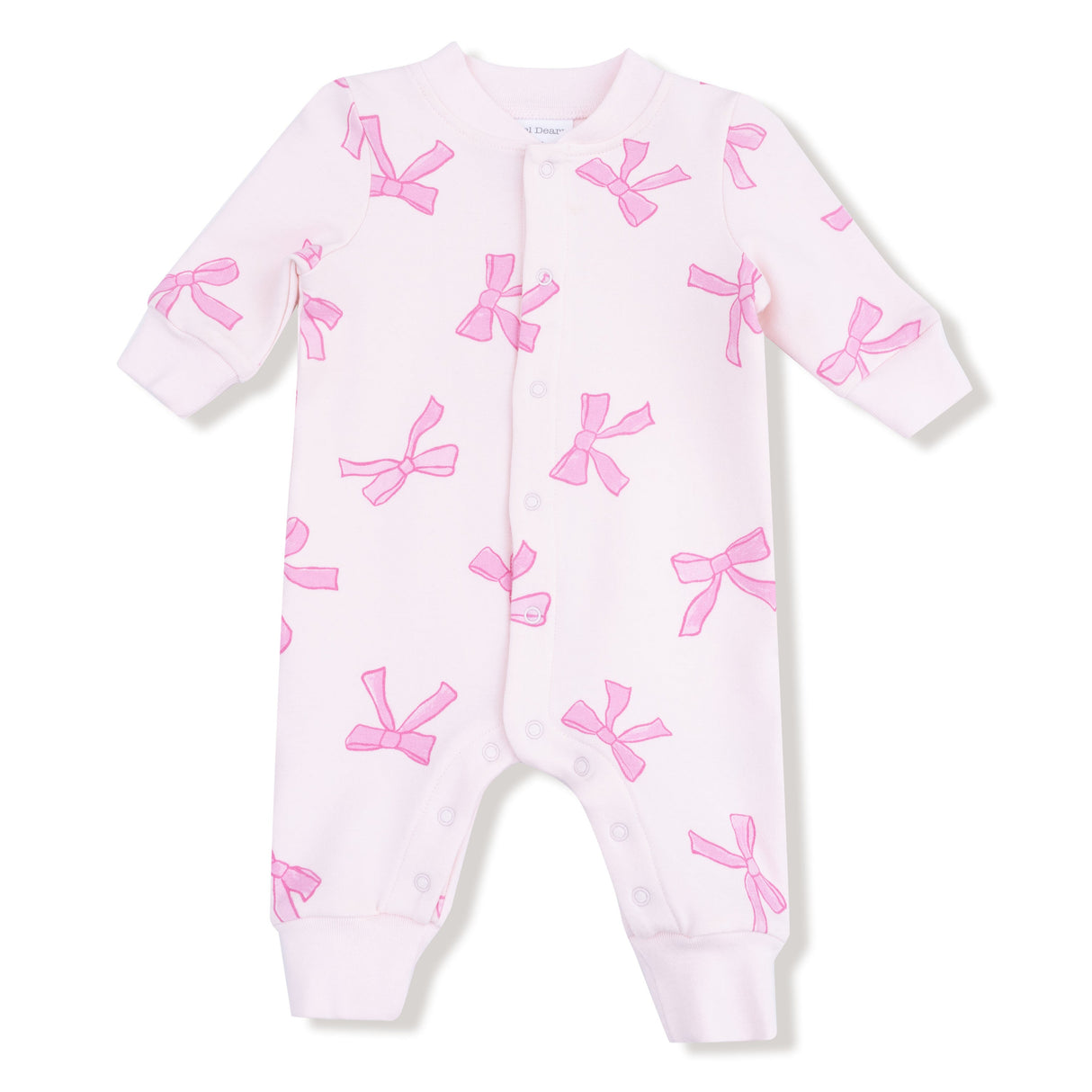 Angel Dear French Terry Pretty Bows Collar Romper