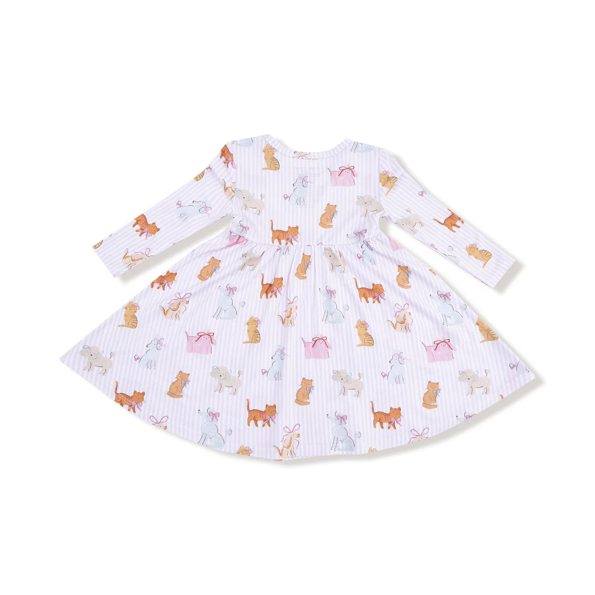 Angel Dear Fancy Pets Twirly Long Sleeve Dress