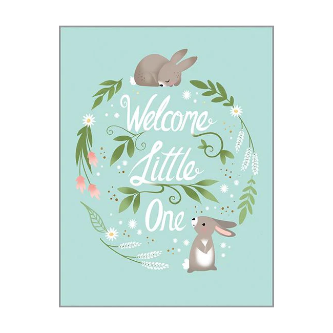 Baby Greeting Card | Little Bunnies