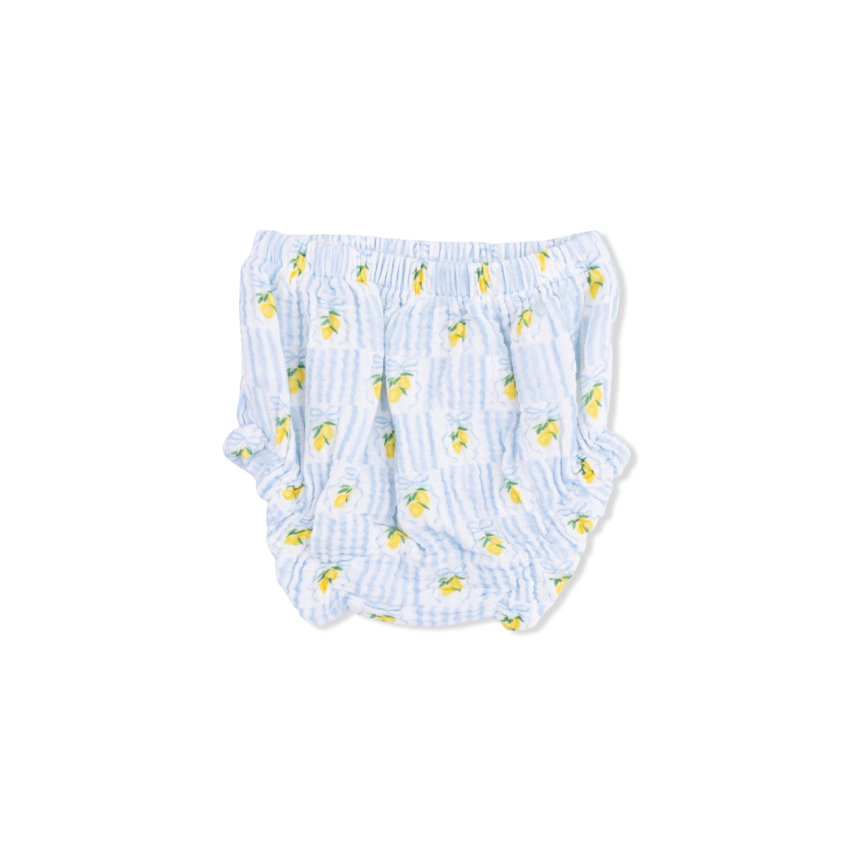 Angel Dear Lovely Lemons Smocked Top with Bloomer