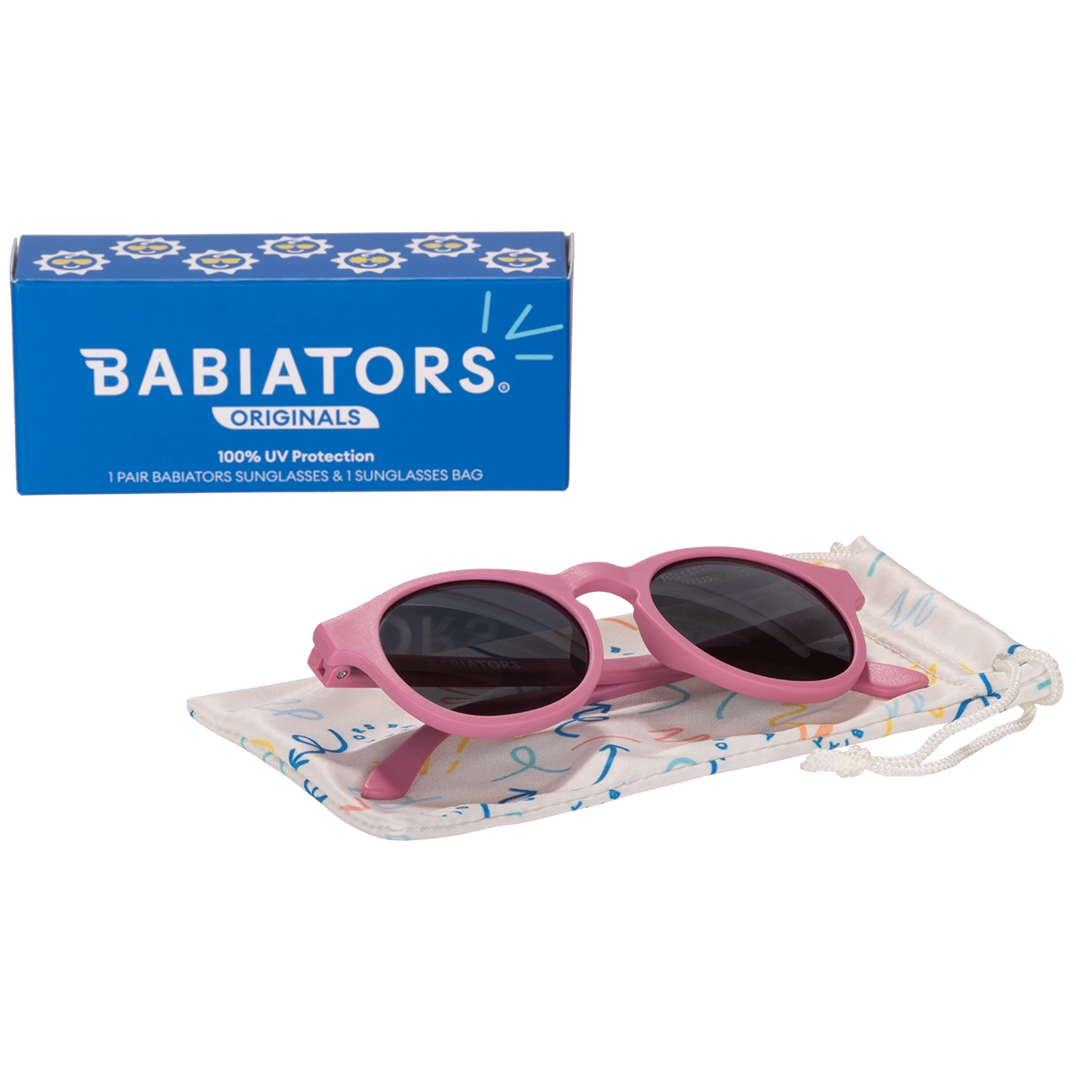 Babiators Keyhole Moon Cherry | Smoke Lenses UV Sunglasses
