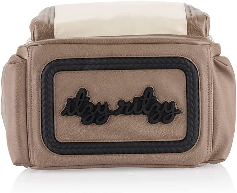 Itzy Ritzy Boss Plus Backpack Diaper Bag | Vanilla Latte (in store exclusive)