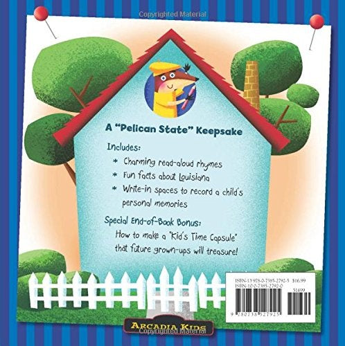 Lucky to Live in Louisiana hardcover book