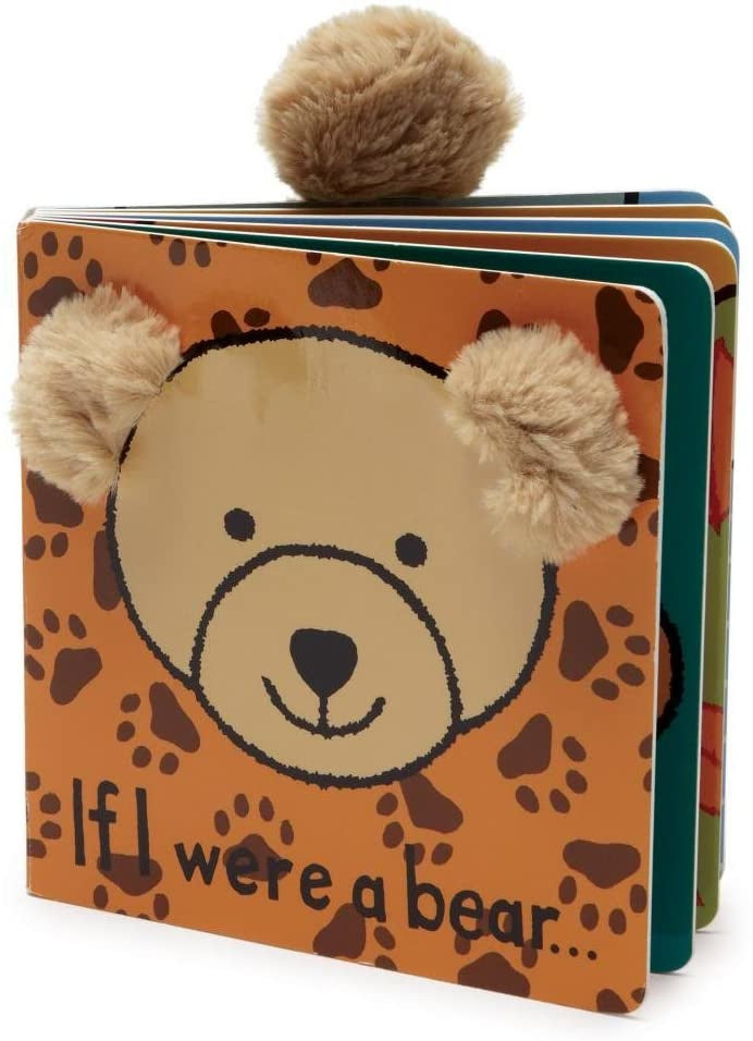 Jellycat If I Were A Bear Touch and Feel Board Book