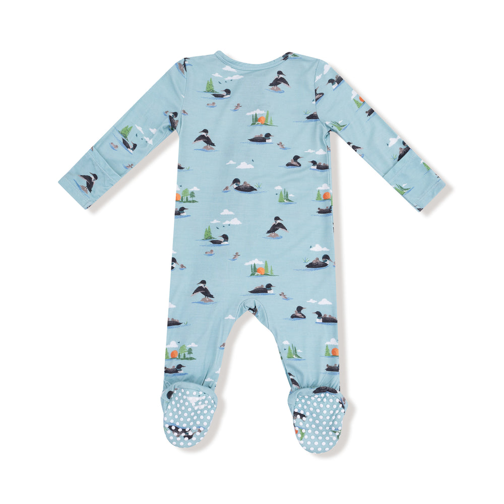 Angel Dear Loons Bamboo 2 Way Zipper Footie