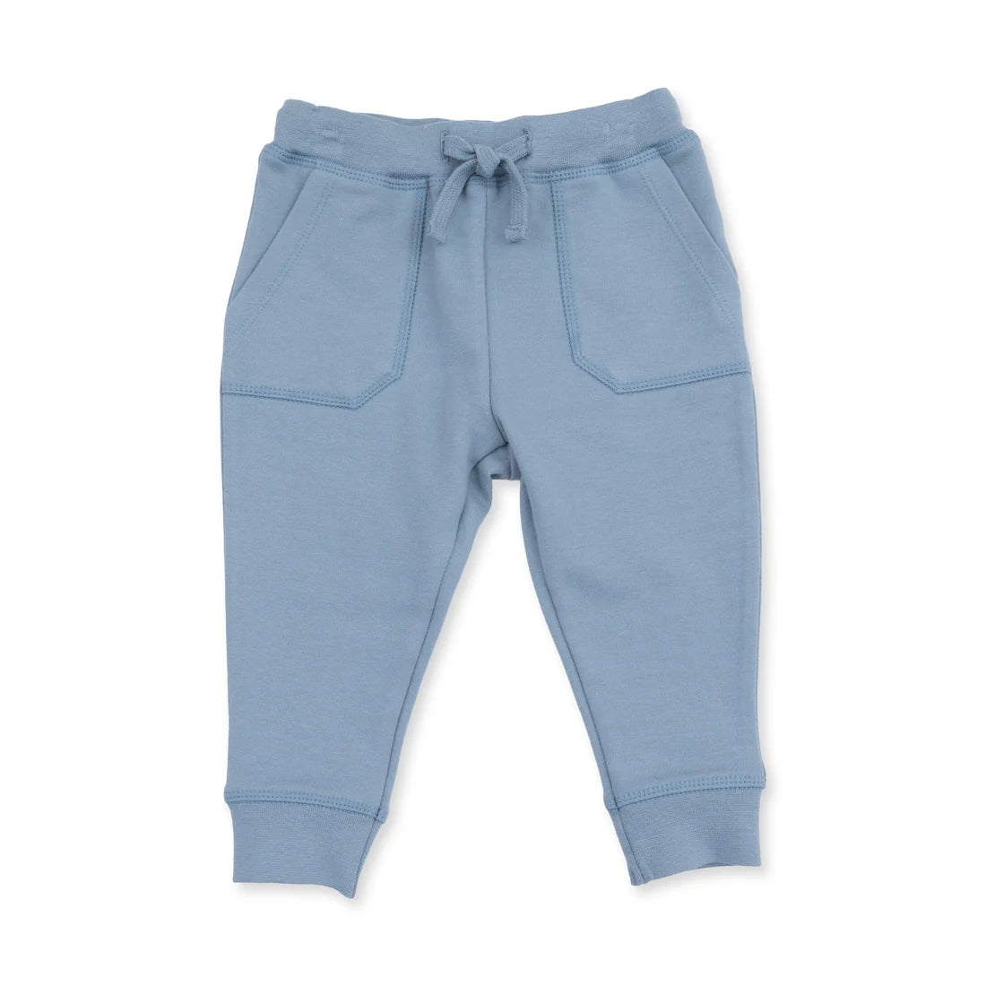 Angel Dear Vintage Airplane Pilots Raglan Sweatshirt & Solid Citadel Jogger Playwear Set