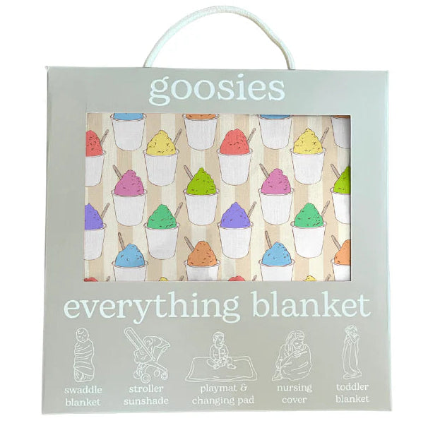 Goosies Sno Cones Bamboo Everything Blanket