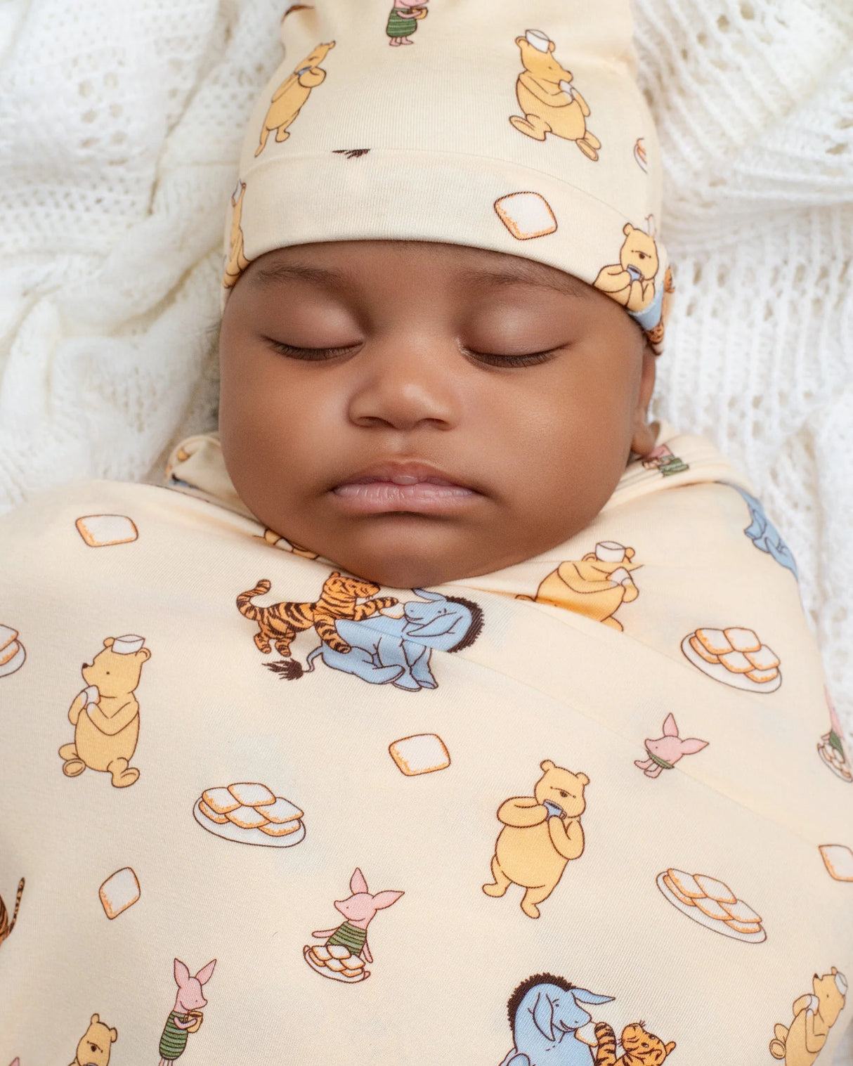 Pooh's Beignet Adventure Bamboo Swaddle