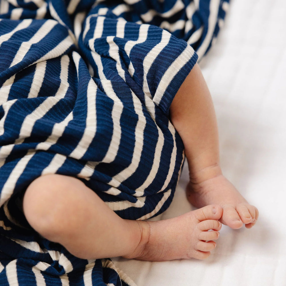 Lou Lou and Company Jack Ribbed Romper