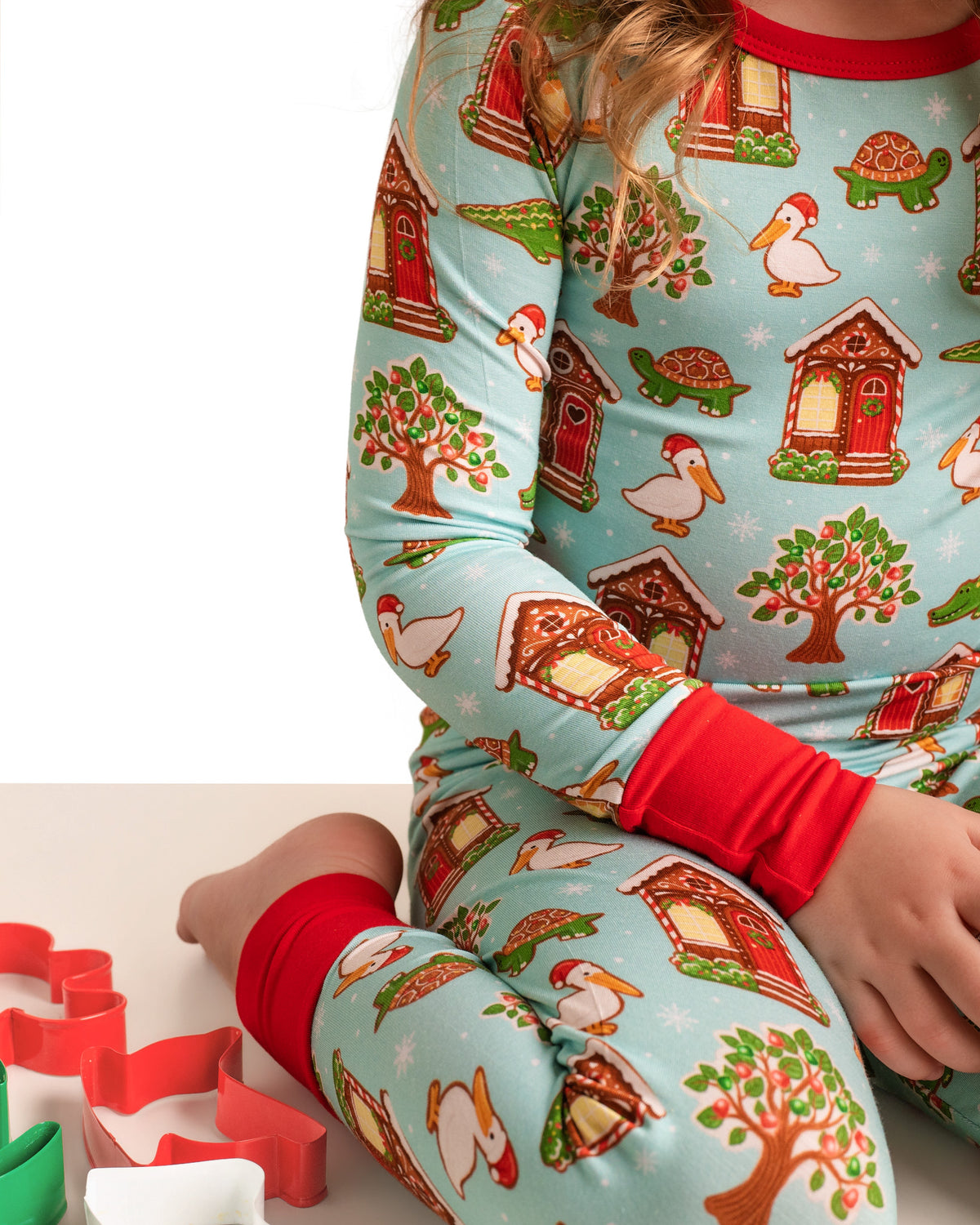 Holly Jolly Bayou Bamboo Two-Piece Pajamas