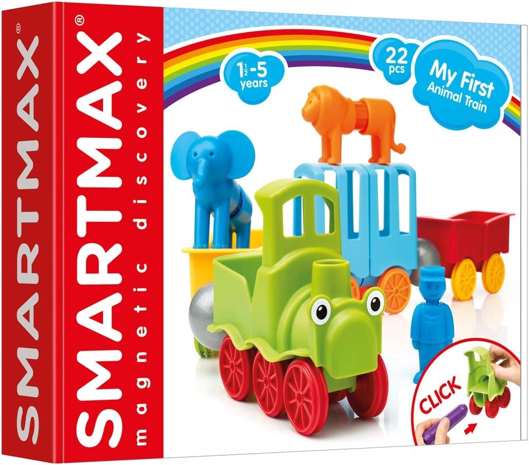 SmartMax My First Animal Train Magnetic Toy Set