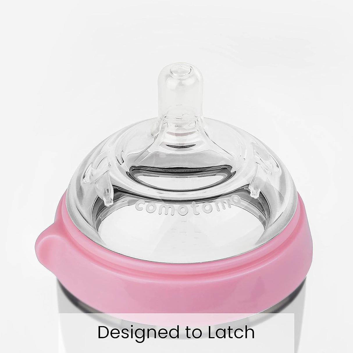 Comotomo Baby Bottle (2-Pack) Pink 5 oz