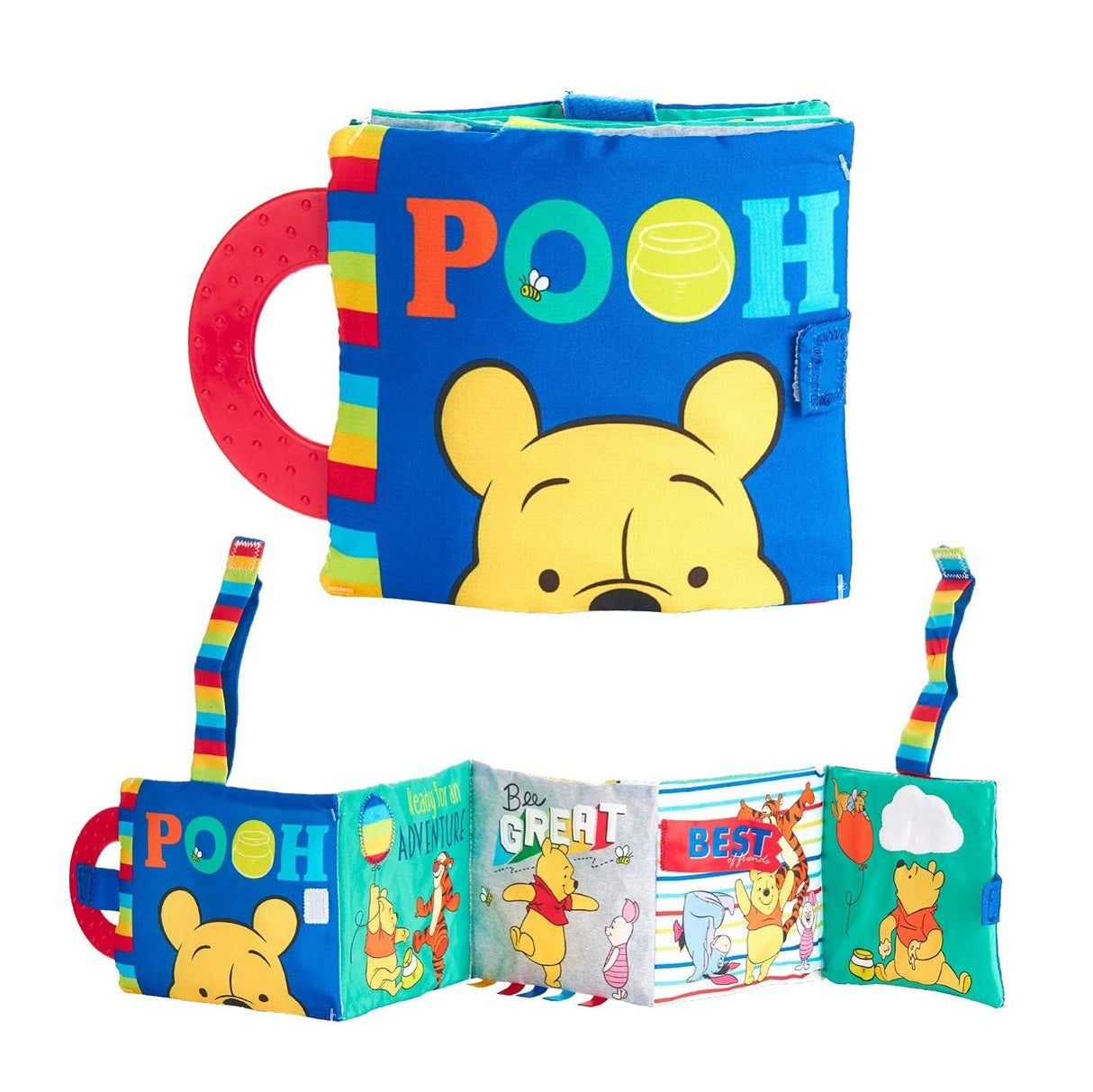 Winnie the Pooh Accordion Soft Sensory Book