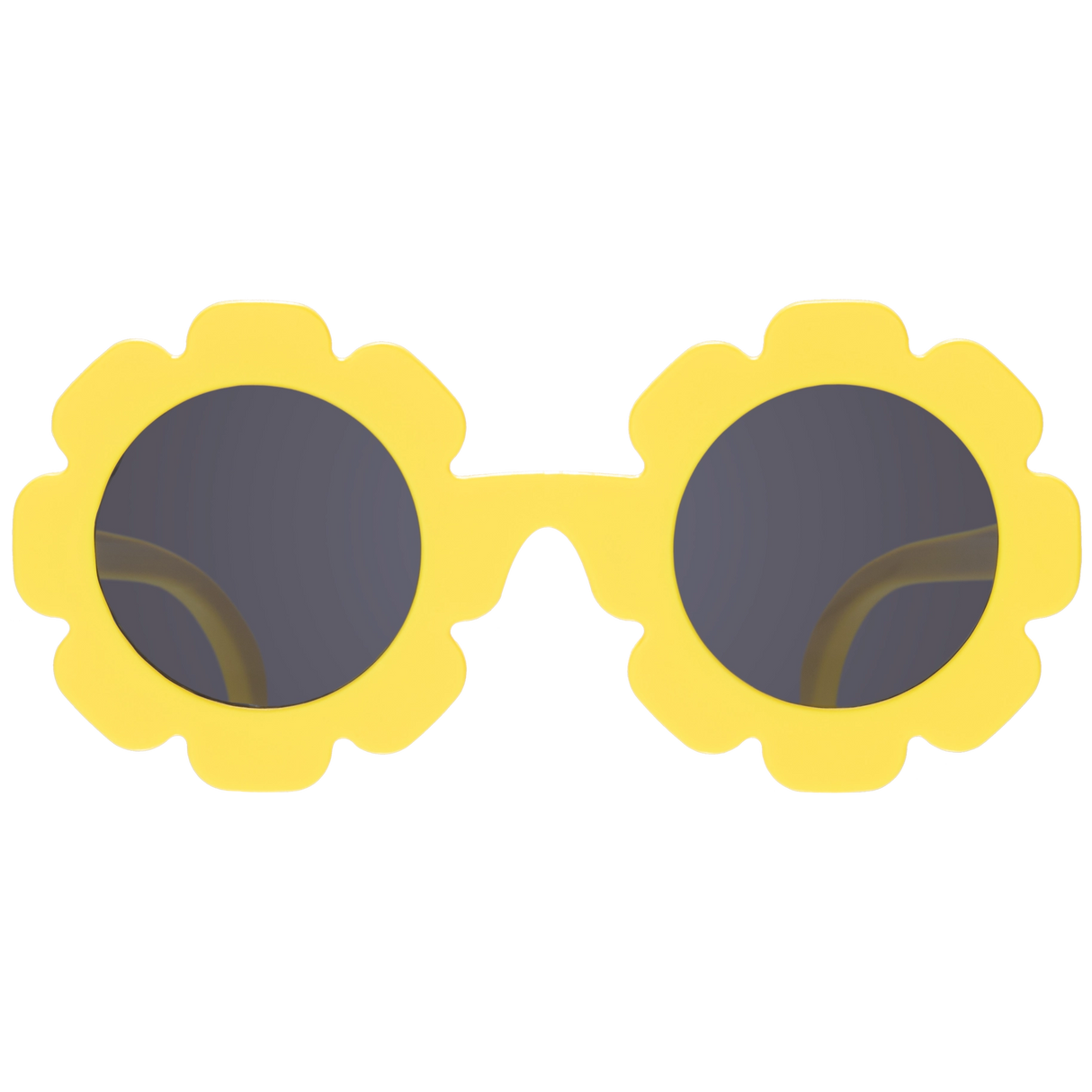 Babiators Neon Yellow Flower Kids UV Sunglasses | Hangtag