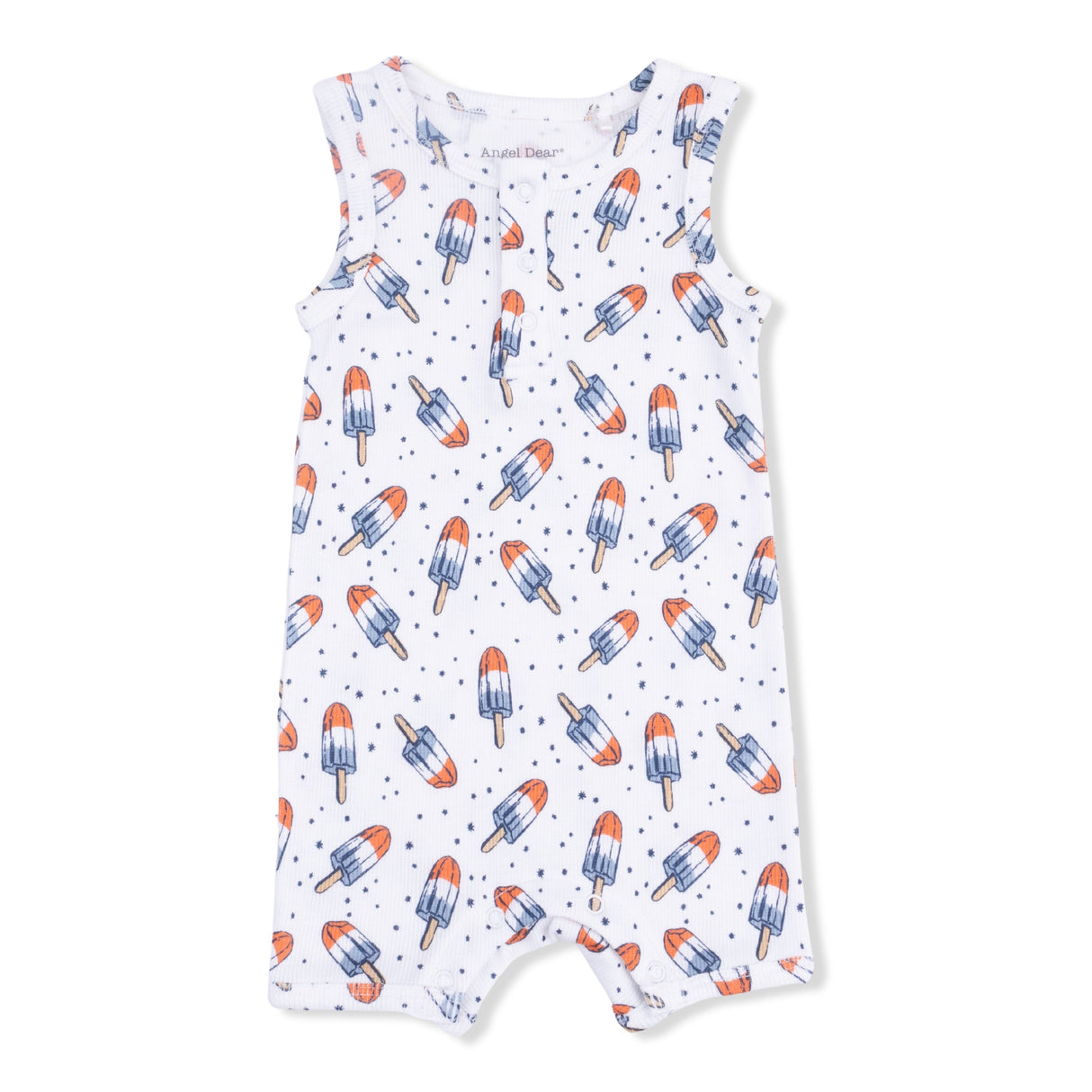 Angel Dear Astro Pop Henley Shortie Romper
