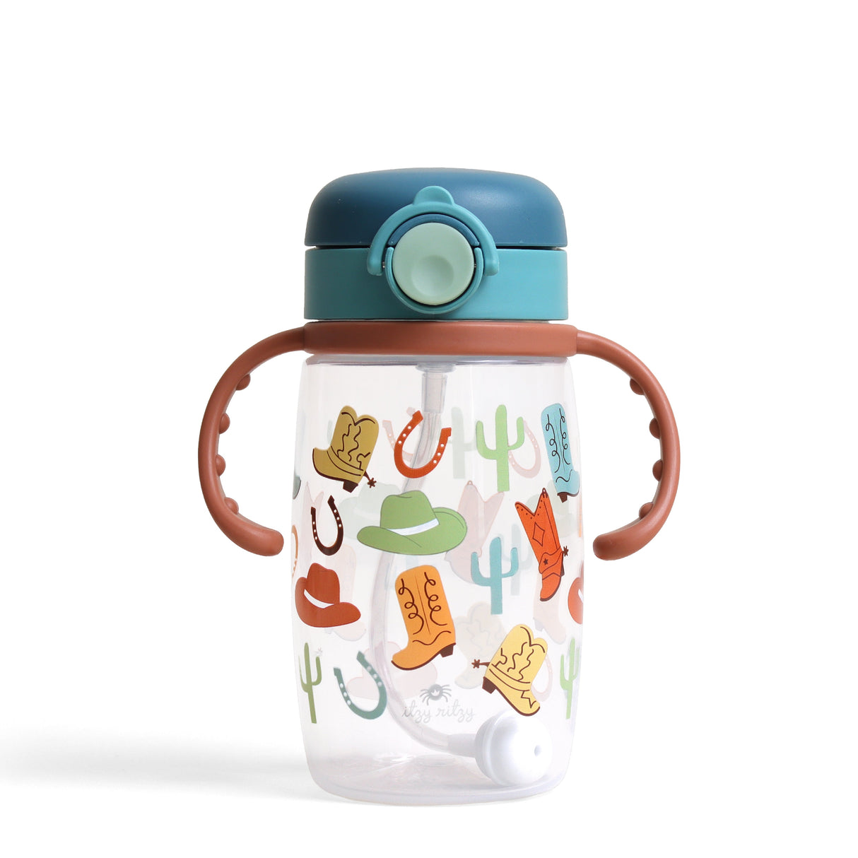 Itzy Sips BPA Free Straw Cup with Snap-Close Lid | Giddy Up
