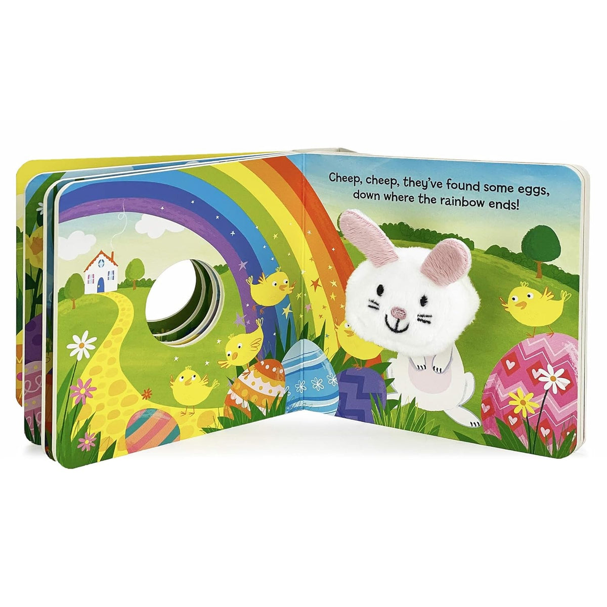 Hippity, Hoppity, Little Bunny Puppet Book