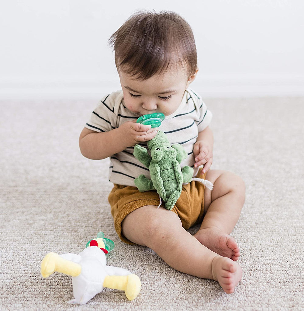 Alli Alligator | Plush Paci Buddy Pacifier Holder