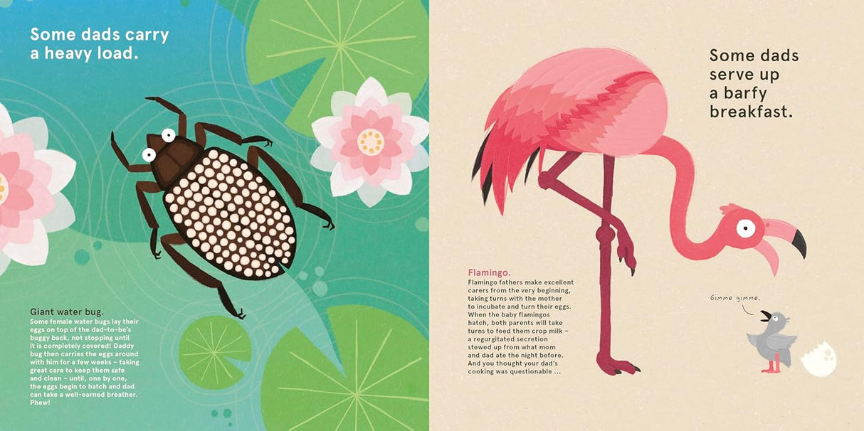 Wild About Dads Board Book