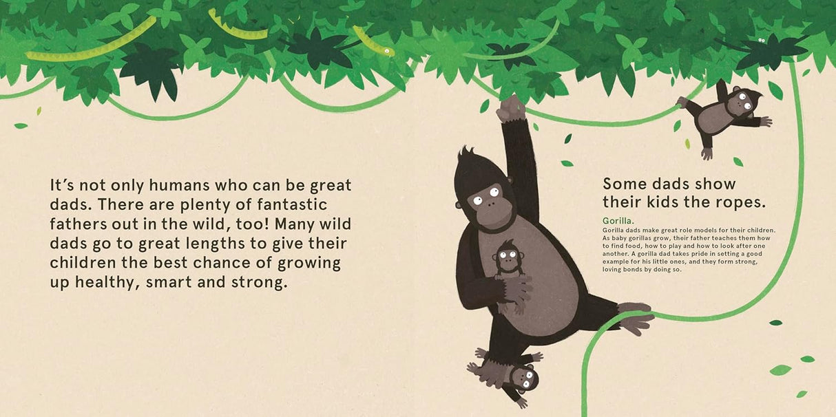 Wild About Dads Board Book