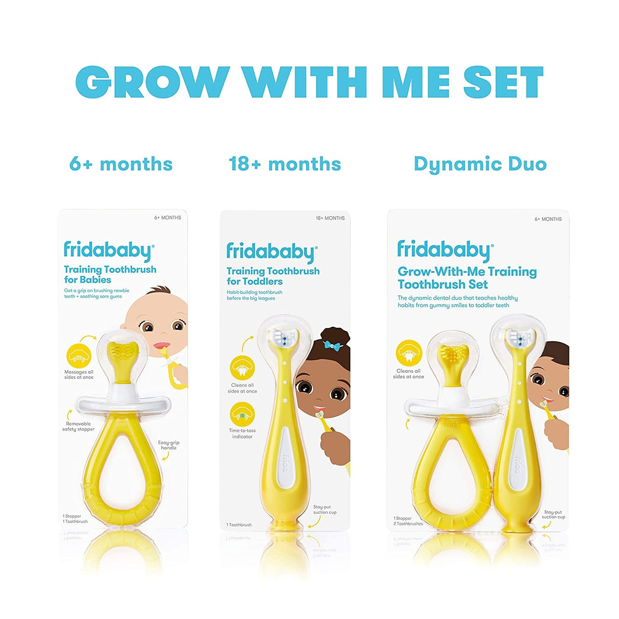 Grow with Me Training Toothbrush Set