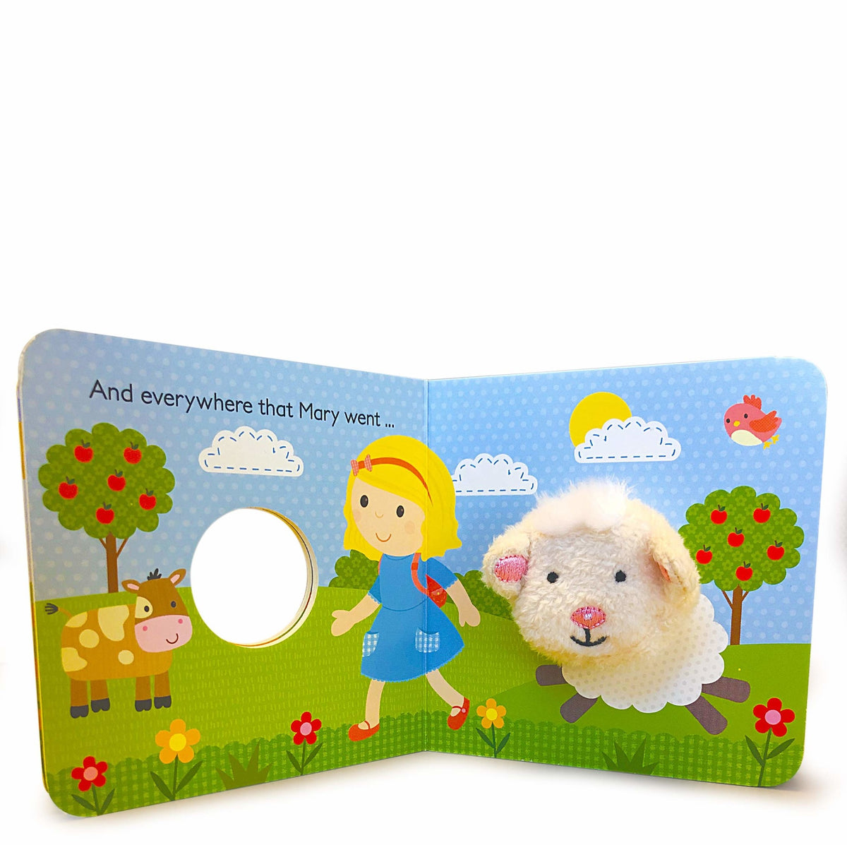 Mary Had a Little Lamb Finger Puppet Book