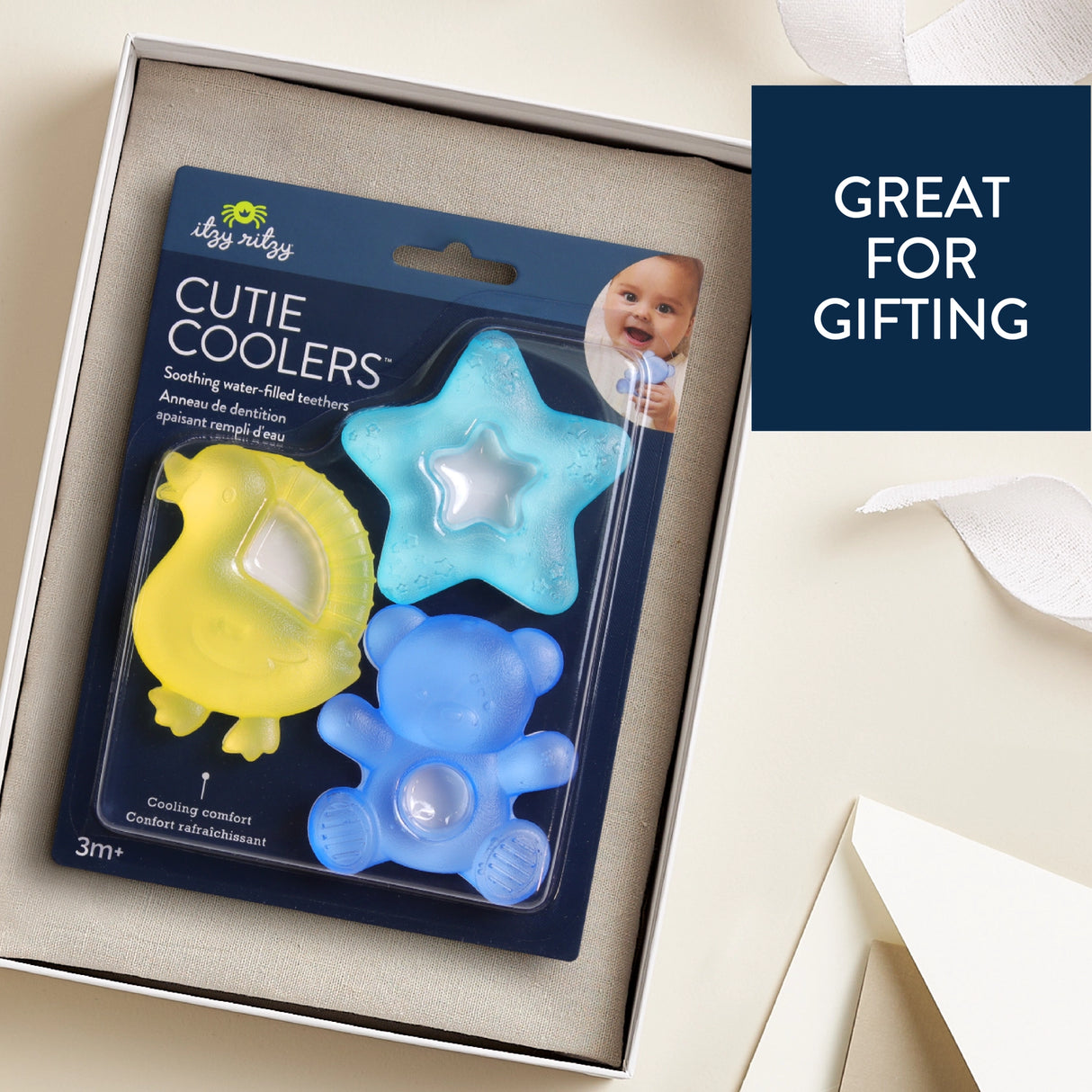 Bear Cutie Coolers - Water Filled Teethers (3 pack)