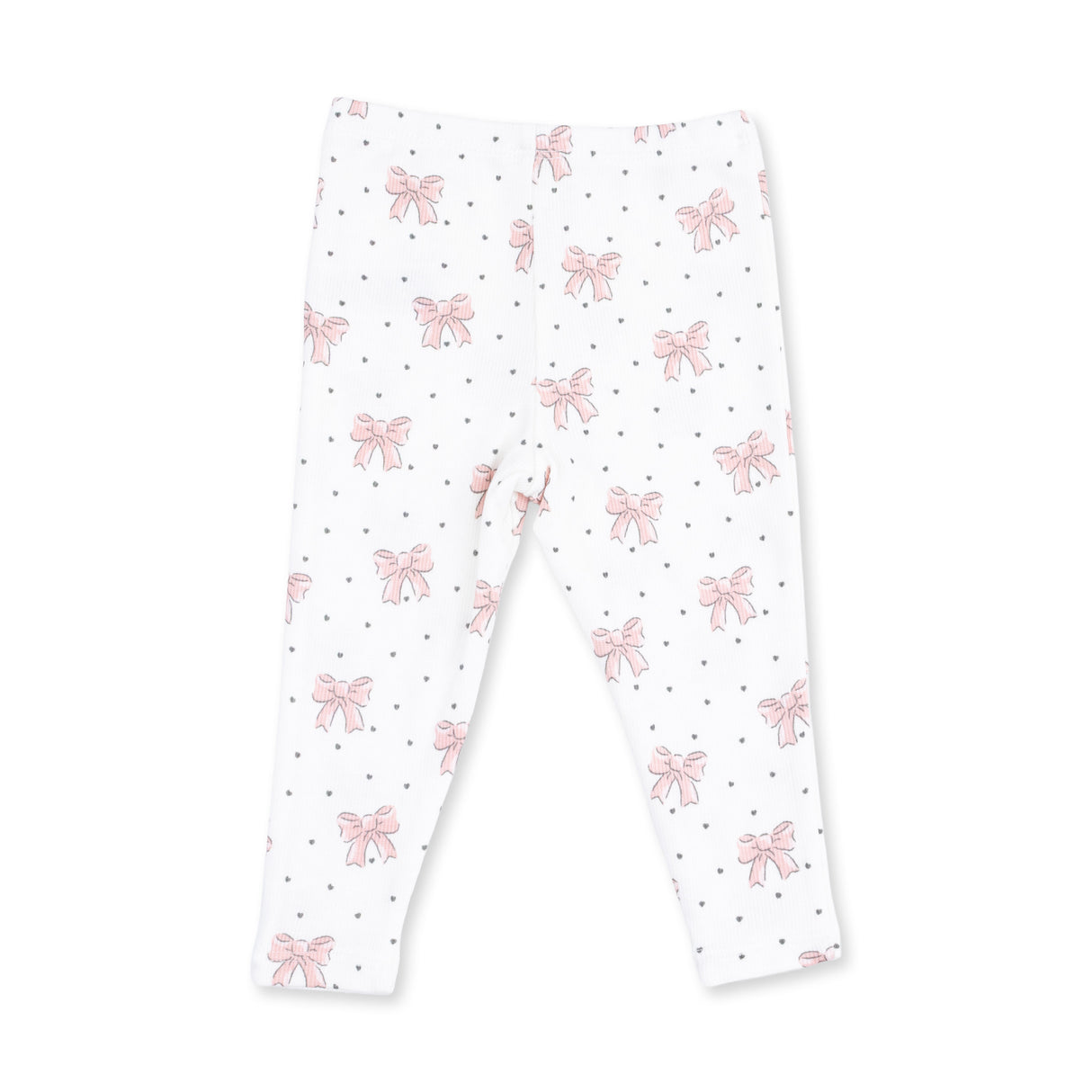 Angel Dear Veiled Pink Bows Ruffle Sweatshirt & Legging