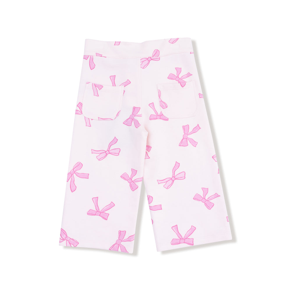 Angel Dear French Terry Pretty Bows | Ruffle Sweatshirt & Ribbed Leggings