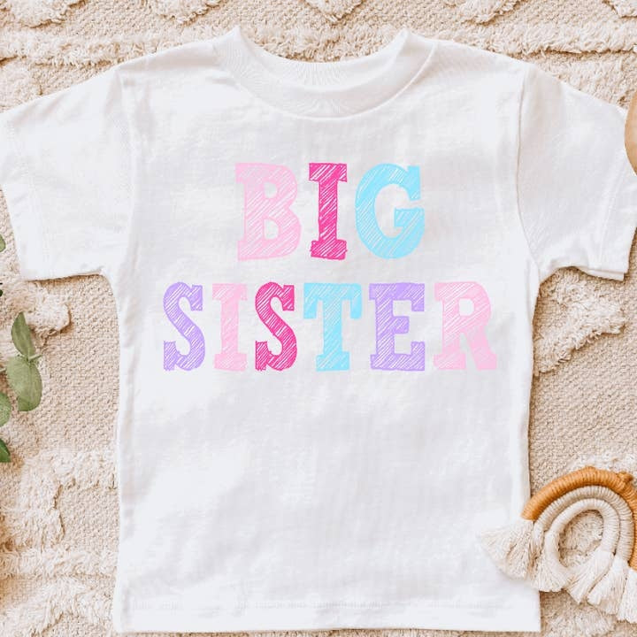 Big Sister White Tee
