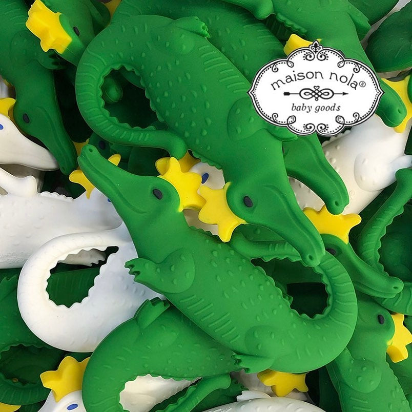 Alligator Silicone Teether