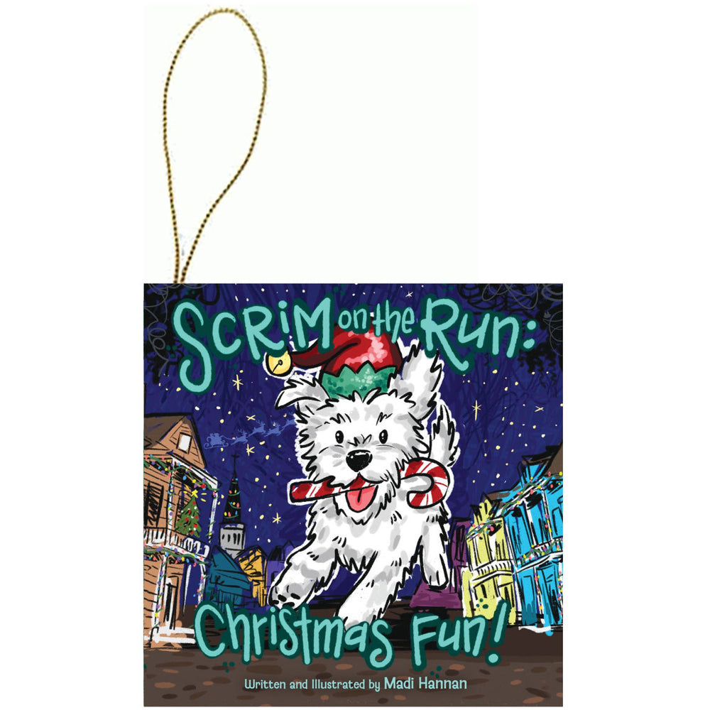 Scrim on the Run: Christmas Fun! Ornament