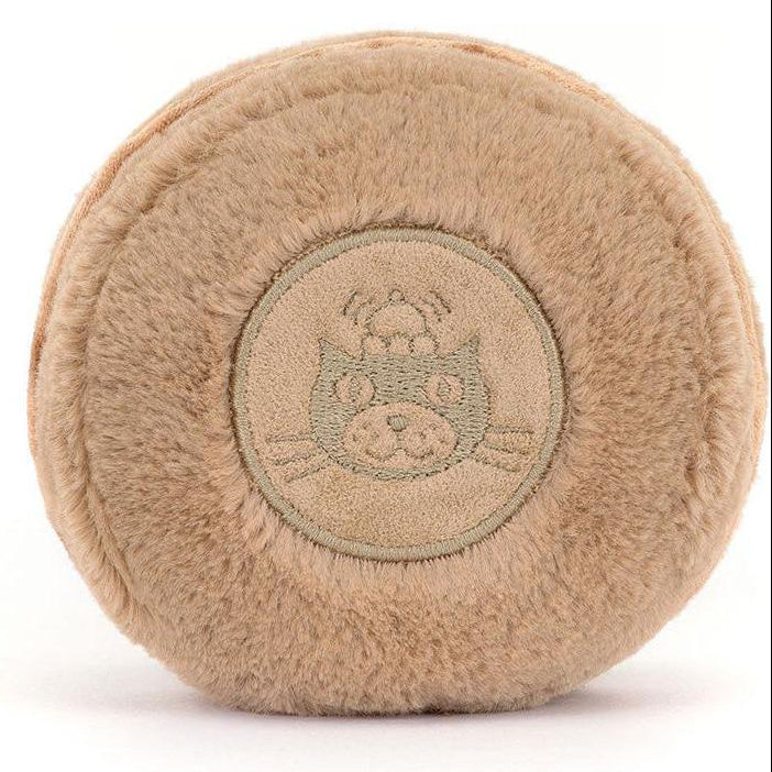 Jellycat Amuseables Mona Macaron (Chocolate)
