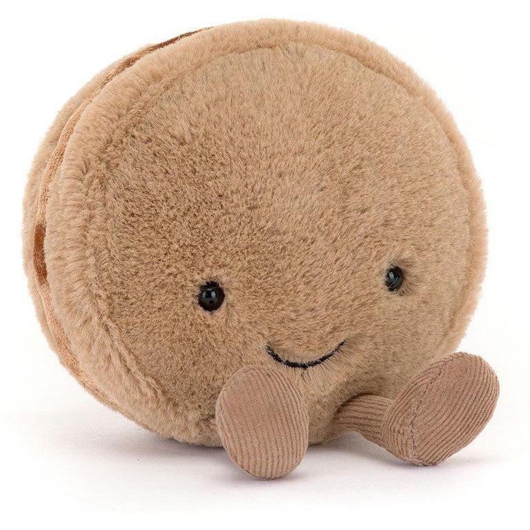 Jellycat Amuseables Mona Macaron (Chocolate)