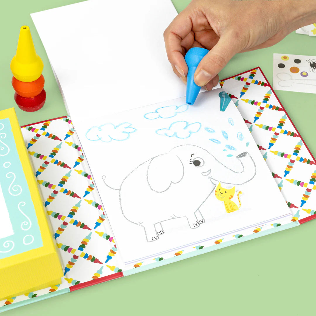 Tiger Tribe Oodle Doodles Coloring Set | Animals